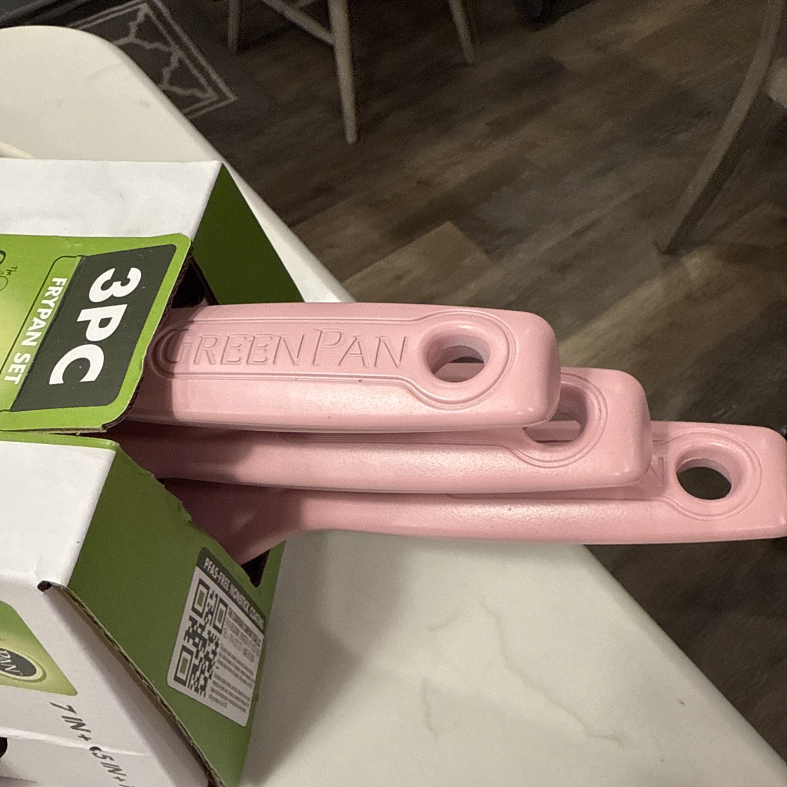 GreenPan Rio 3pk Blush BRAND NEW