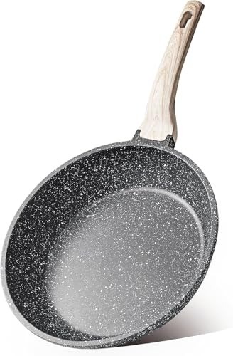 Healthy 12-Inch Non-Toxic Granite Frying Pan – Perfect for Sautéing & Frying