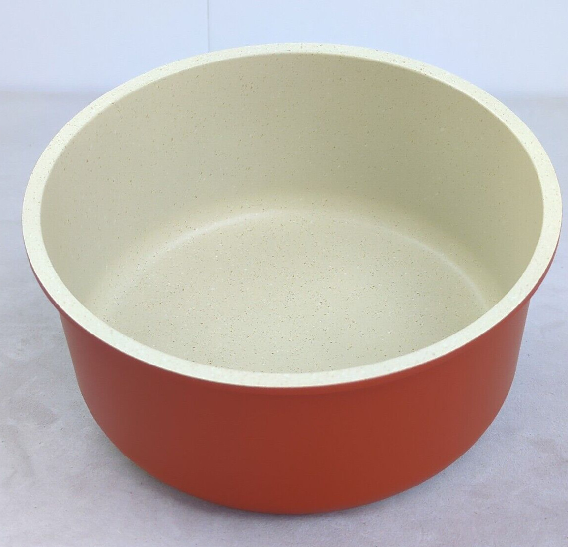 CAROTE 7″ Non-Stick 2QT SAUCEPAN for use w/ Detachable Handle, CHILI RED Granite