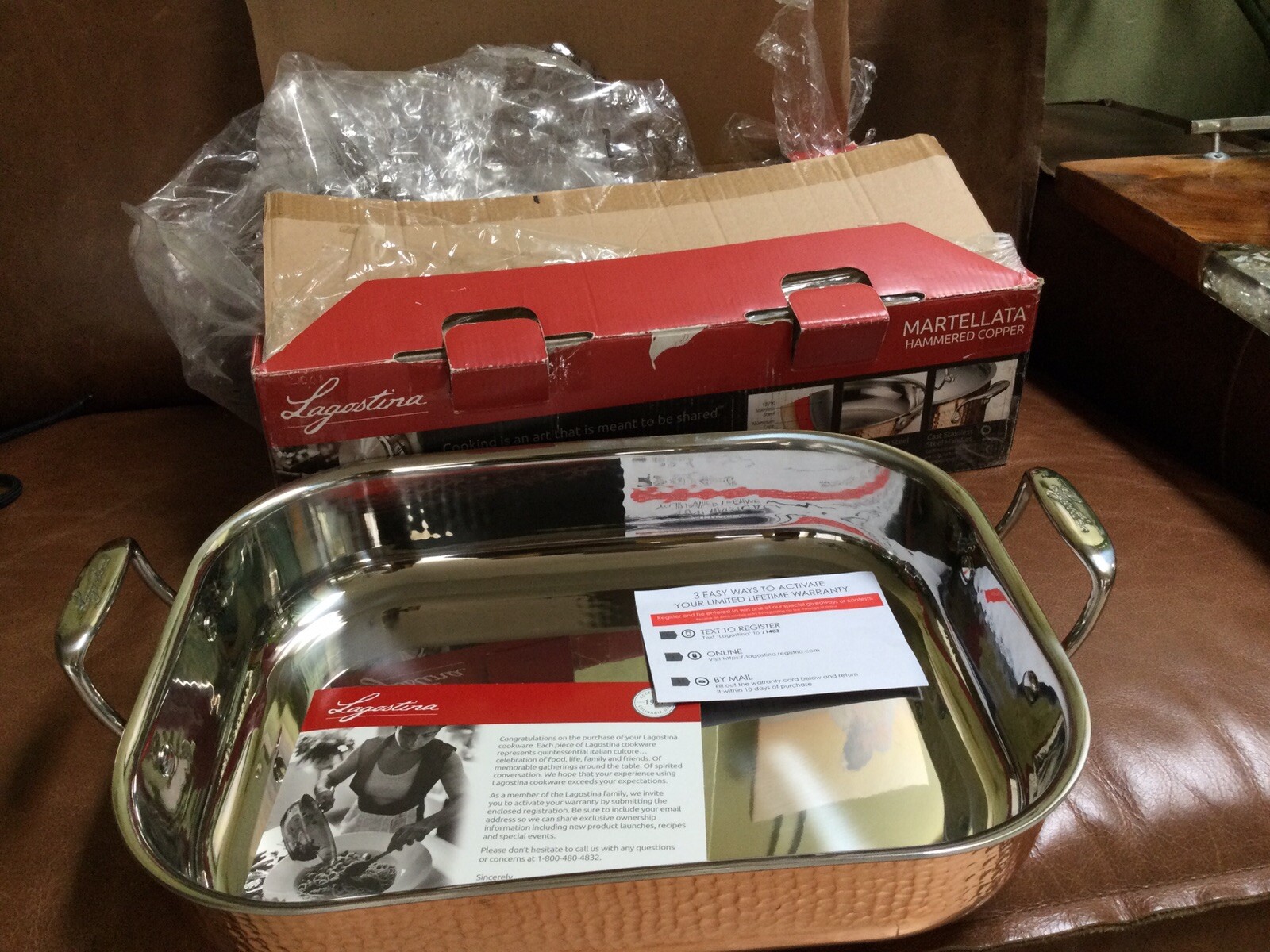 NWT Ballarini ServInTavola 4.3-inch Pure Aluminum Mini Dutch Oven, Made in Italy