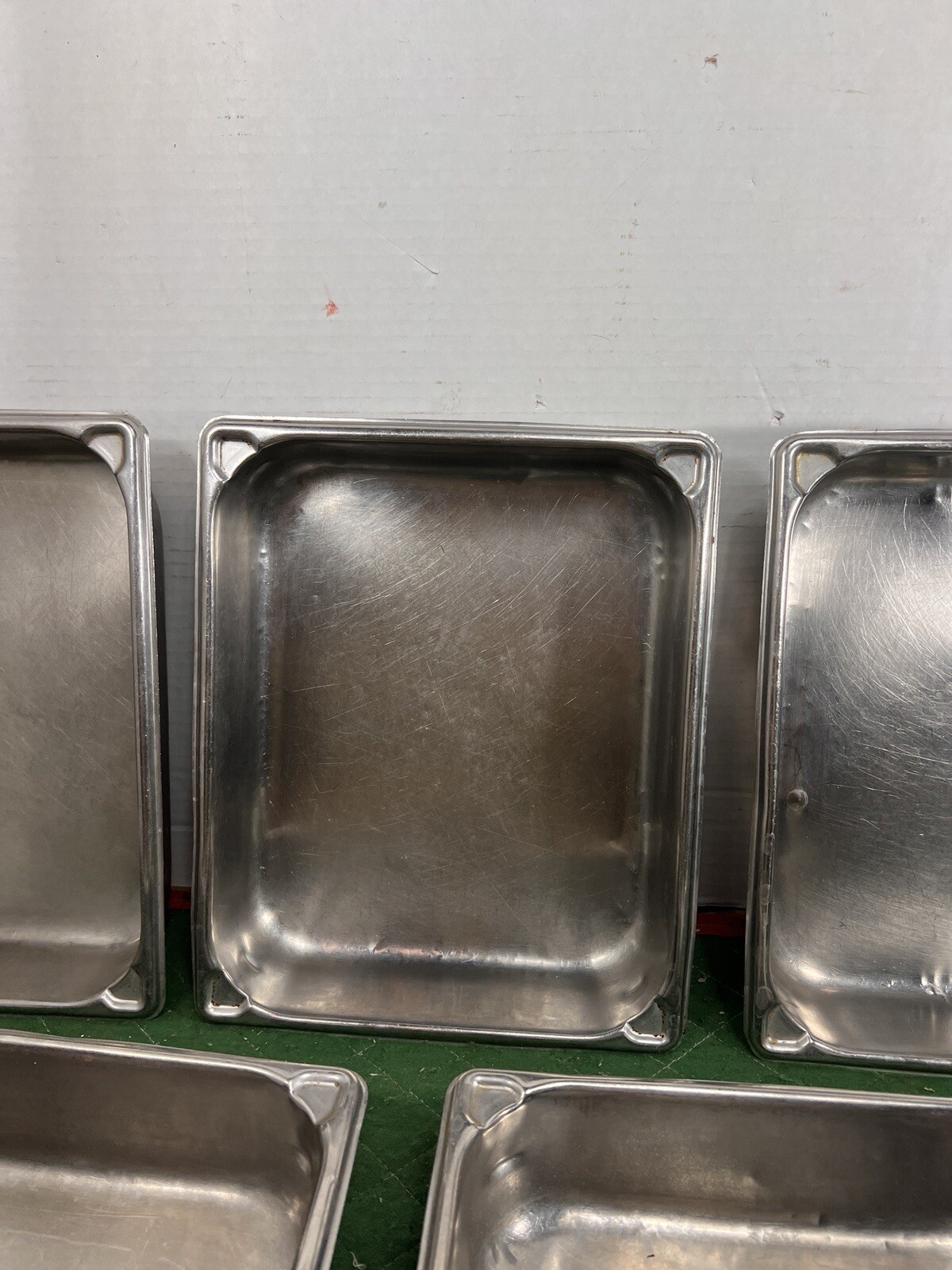 Stainless Steel Professional Kitchen 5 Serving Super Pans II 18-8 USA 3022-7