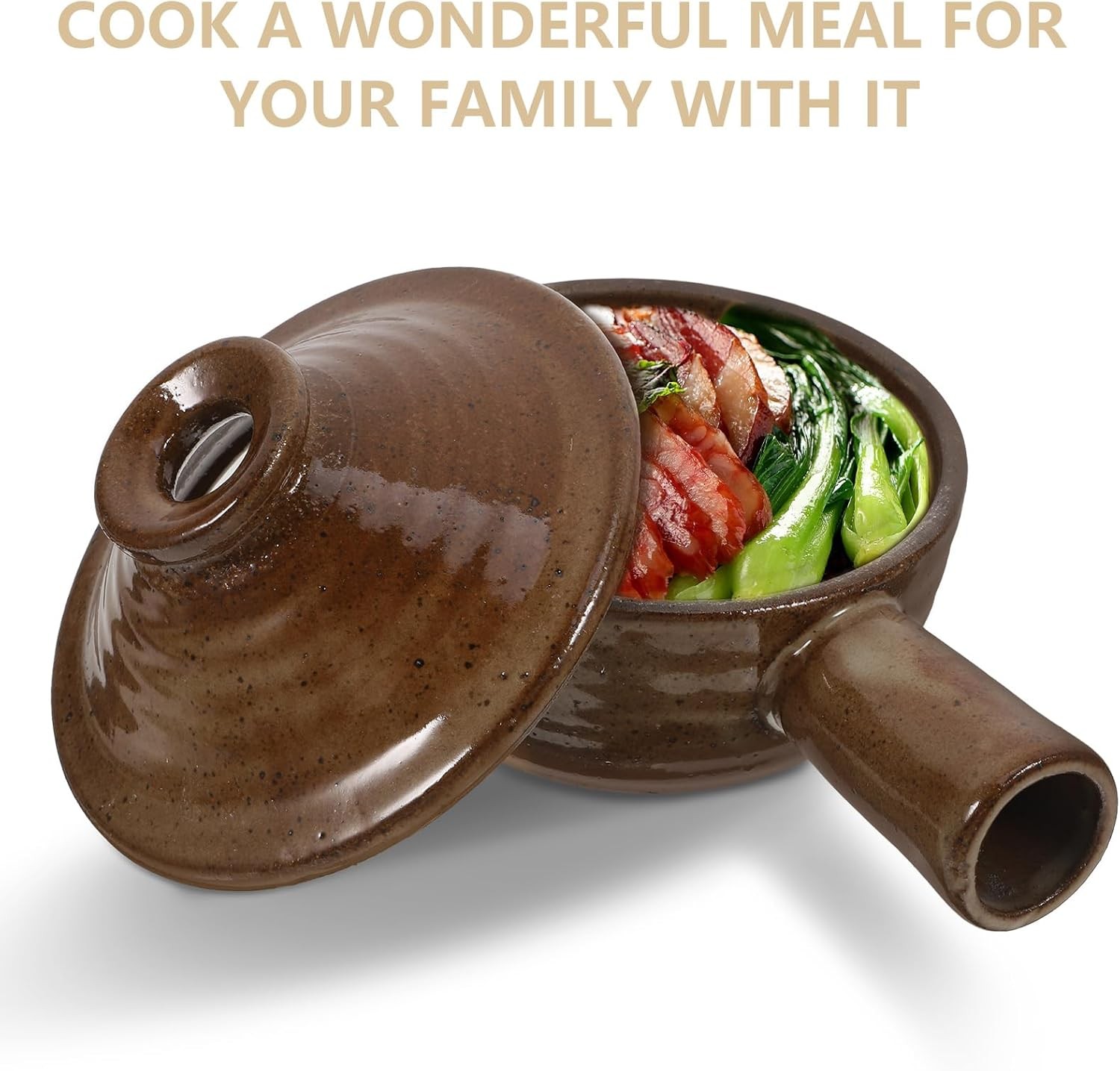 1pc Casserole Saucepan Stew Cooker Baking Dish Small Ceramic Bowl Mini Tart Pans