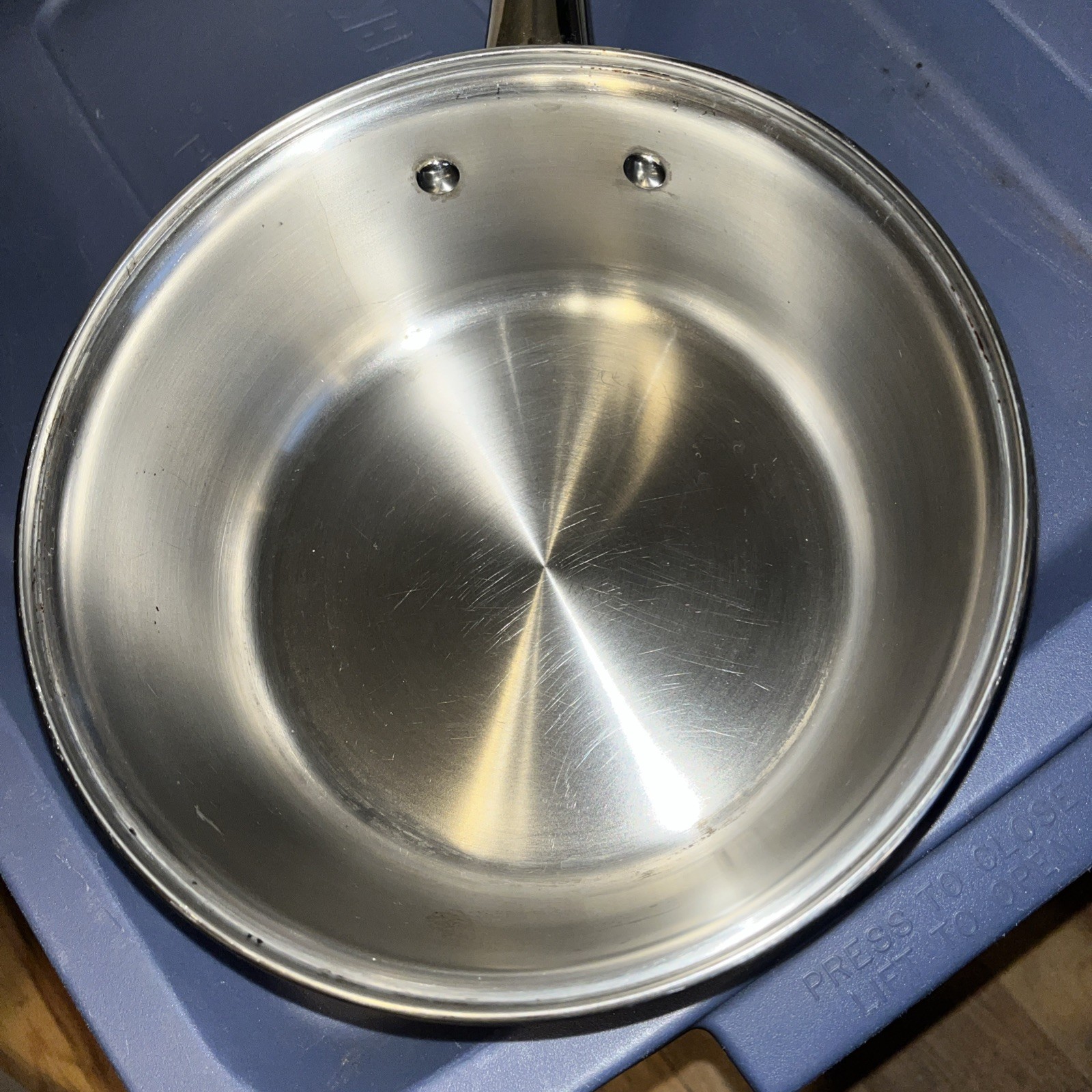 Tramontina Saucepan &No Lid 18/10 Stainless Steel 20 cm Made In Brazil Very Nice