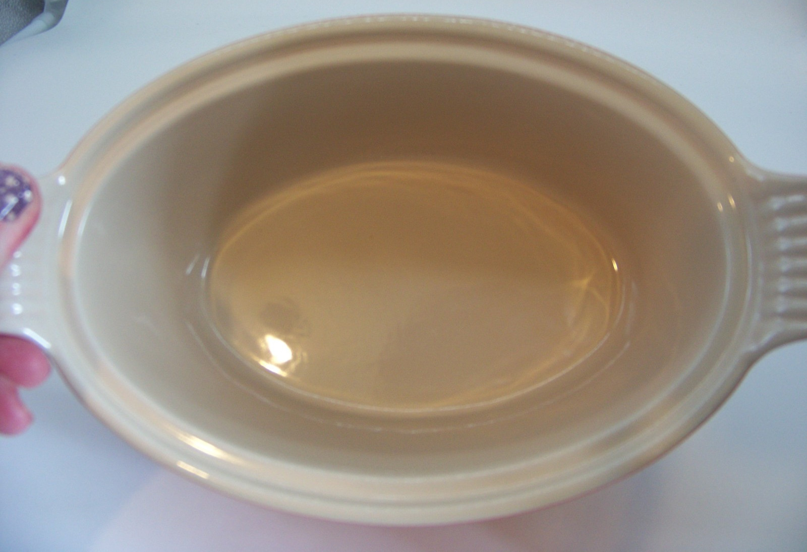 Le Creuset Stoneware Terrine Dish With Lid Red Cerise (20cm) NEW