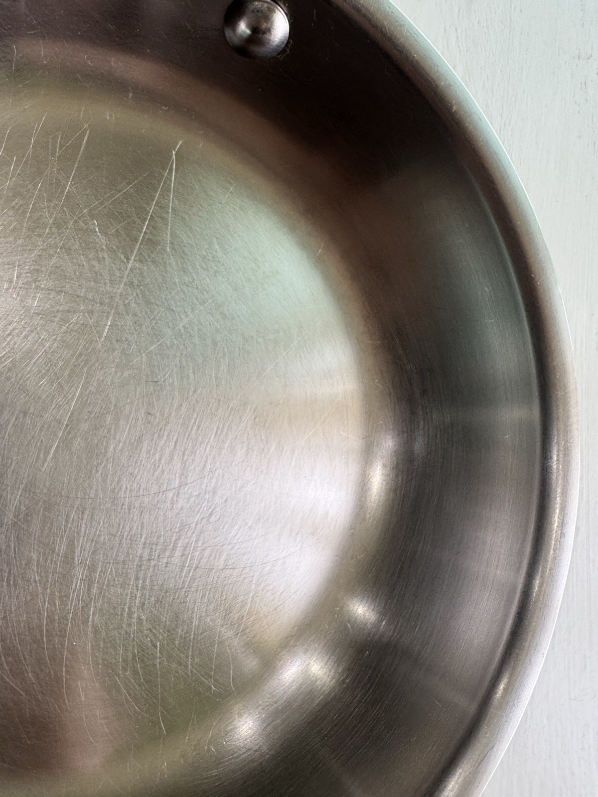 ALL-CLAD METALCRAFTERS Made in USA 8 Inch Copper Core Skillet Stainless Fry Pan
