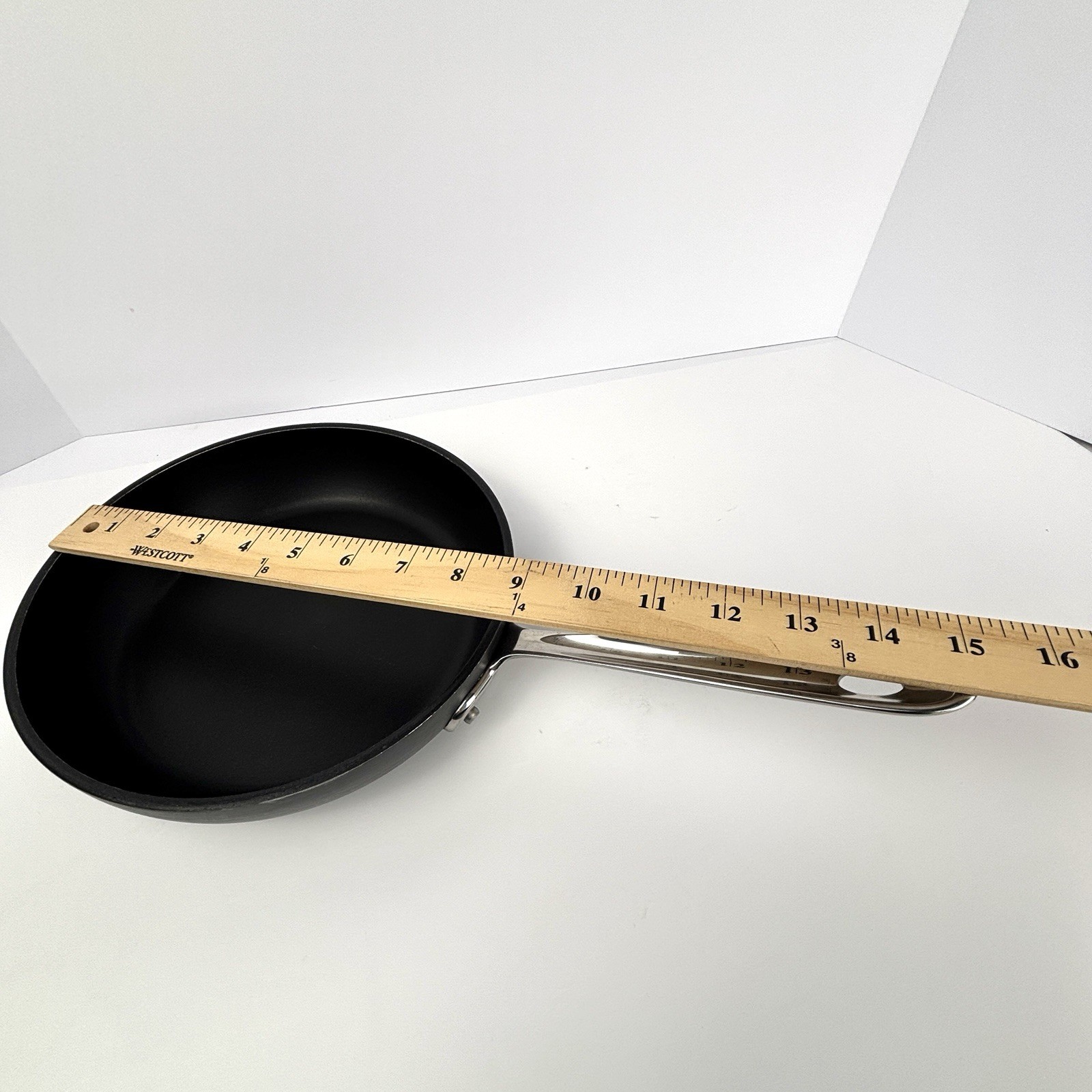 All-Clad 8 8.5 Inch Nonstick Fry Pan Hard Anodized HA Skillet Stainless Steel