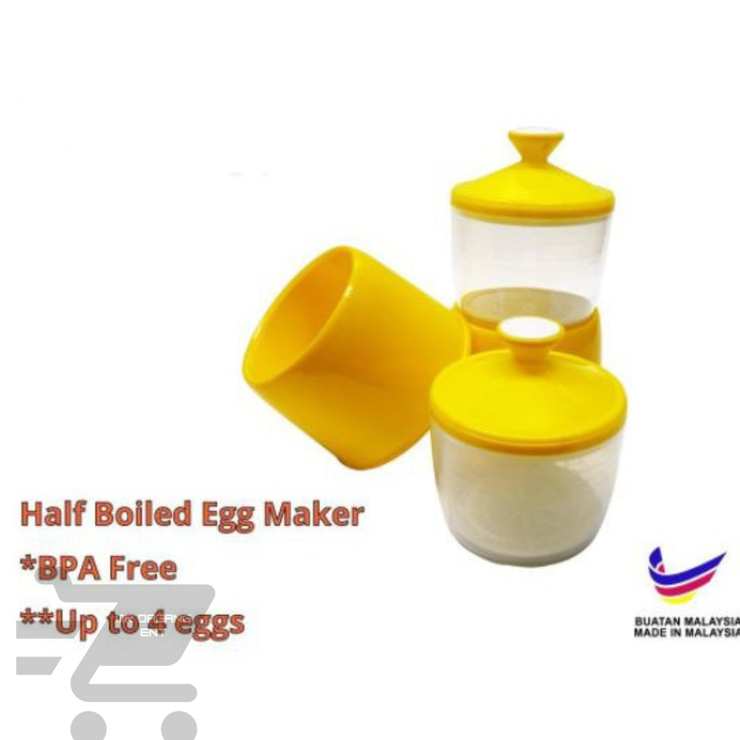 Half Boiled Egg Maker (1-4) Egg Malaysian Recipe Made in Malaysia Free Shipping
