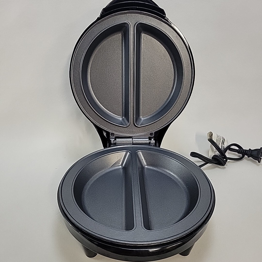 HOLSTEIN HOUSEWARES Egg Cooker Omelet Maker Stainless Steel Non-Stick 4-Eggs