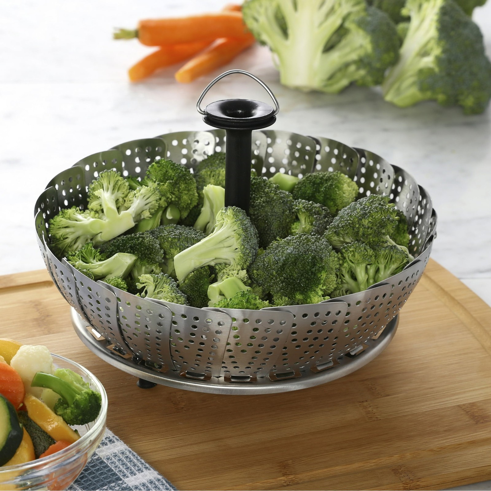 ( 2 pack ) Professional Stainless Steel 11 inch Steamer