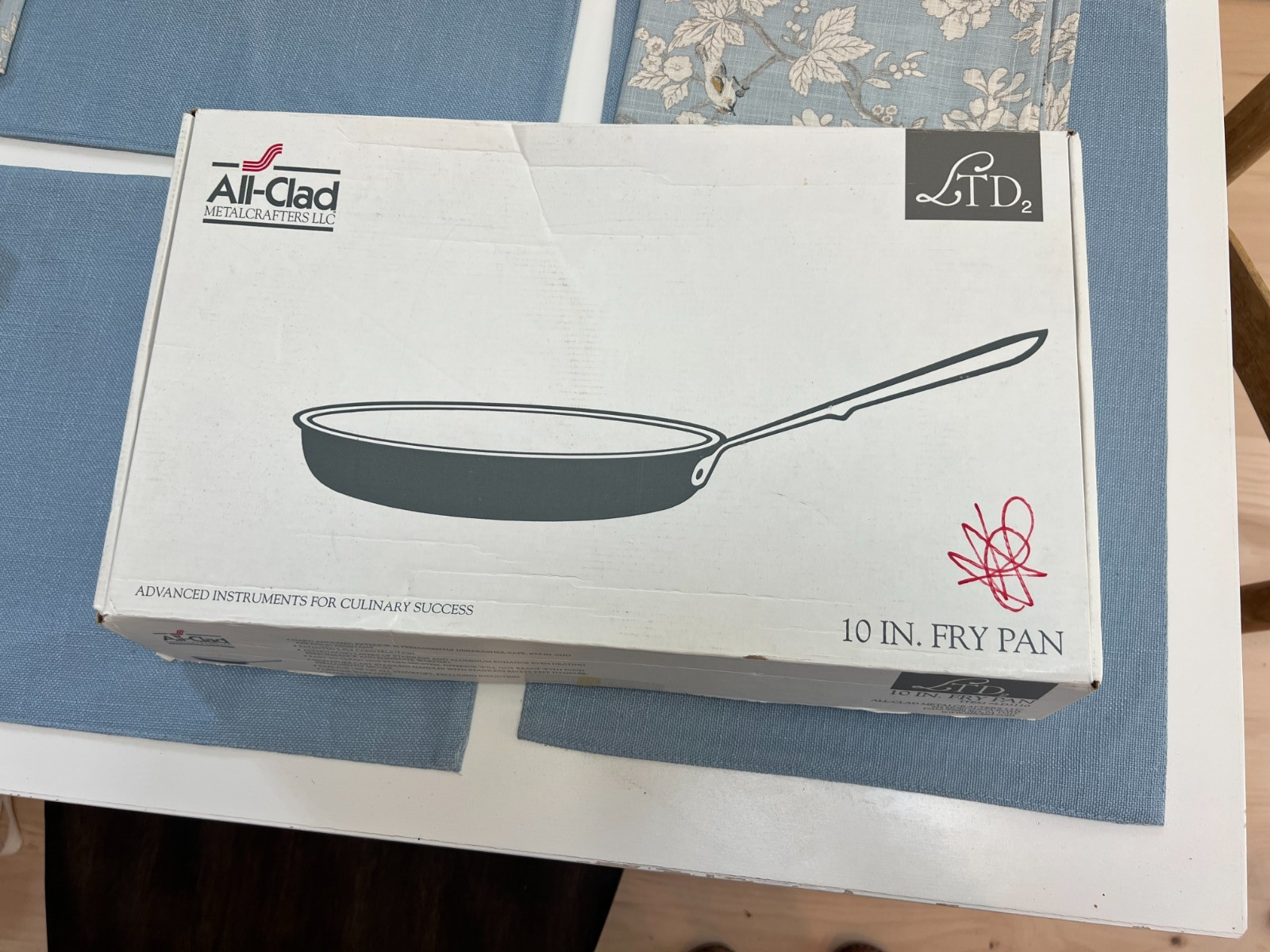 Vintage All-Clad LTD2 10″ Fry Pan (still in box)