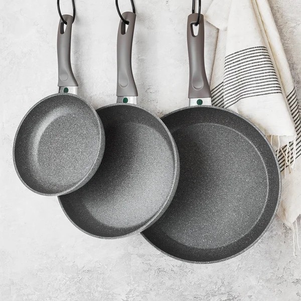 Ballarini Modena by Henckels Forged Aluminum 3-piece Fry Pan Set, 8″, 10″ & 12″