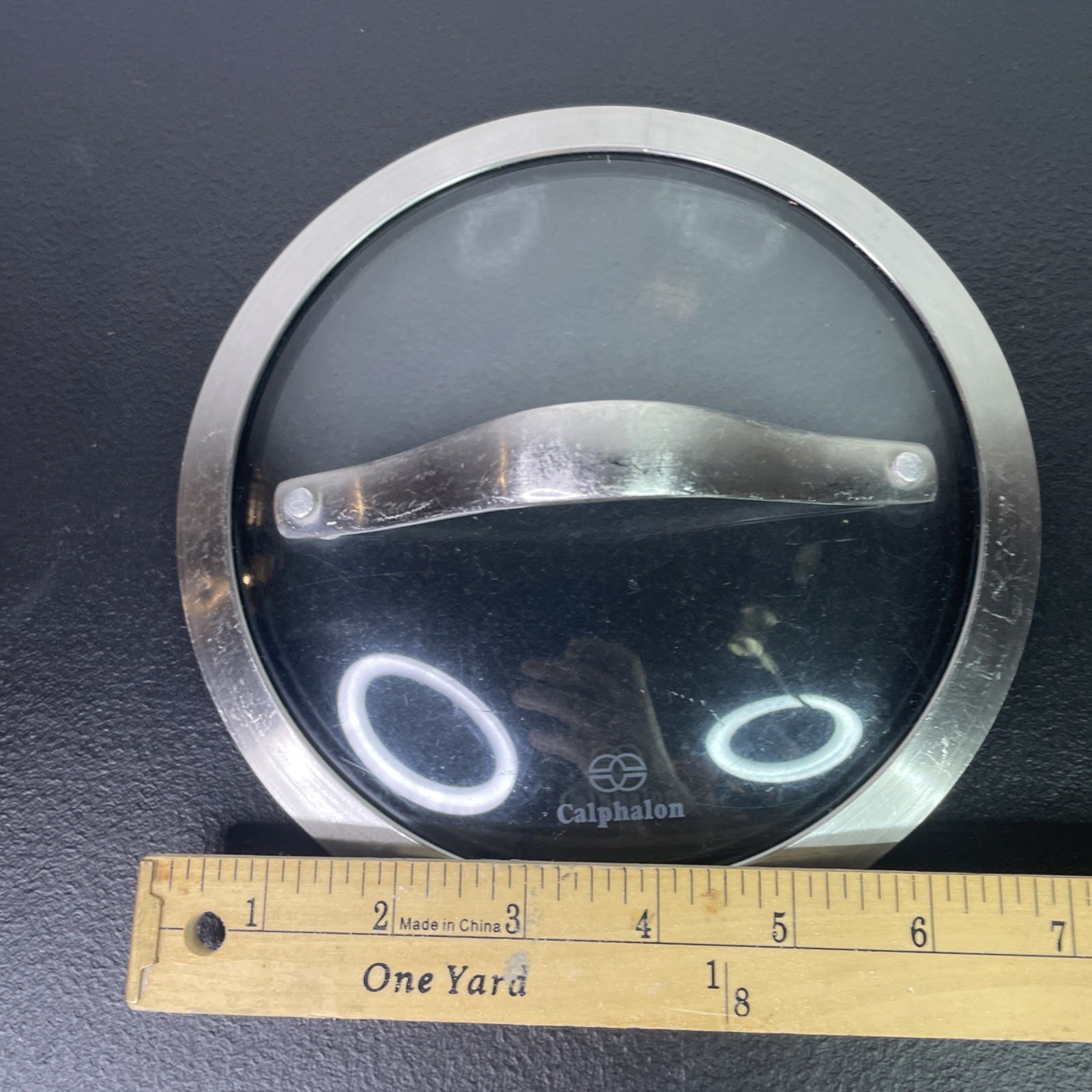 Replacement Calphalon Glass Lid for Pot, Fits 6 3/4″ – 7″ Opening #L44