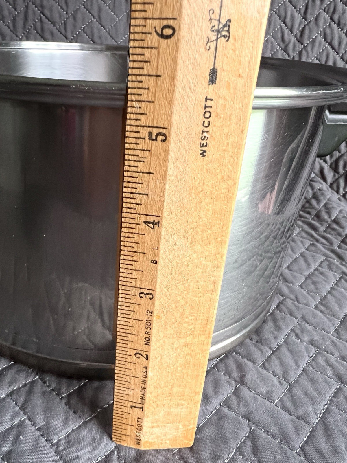 Lifetime Cookware T304 Stainless Steel Custom Designed 6 Qt Stock Pot ✳️ NO LID