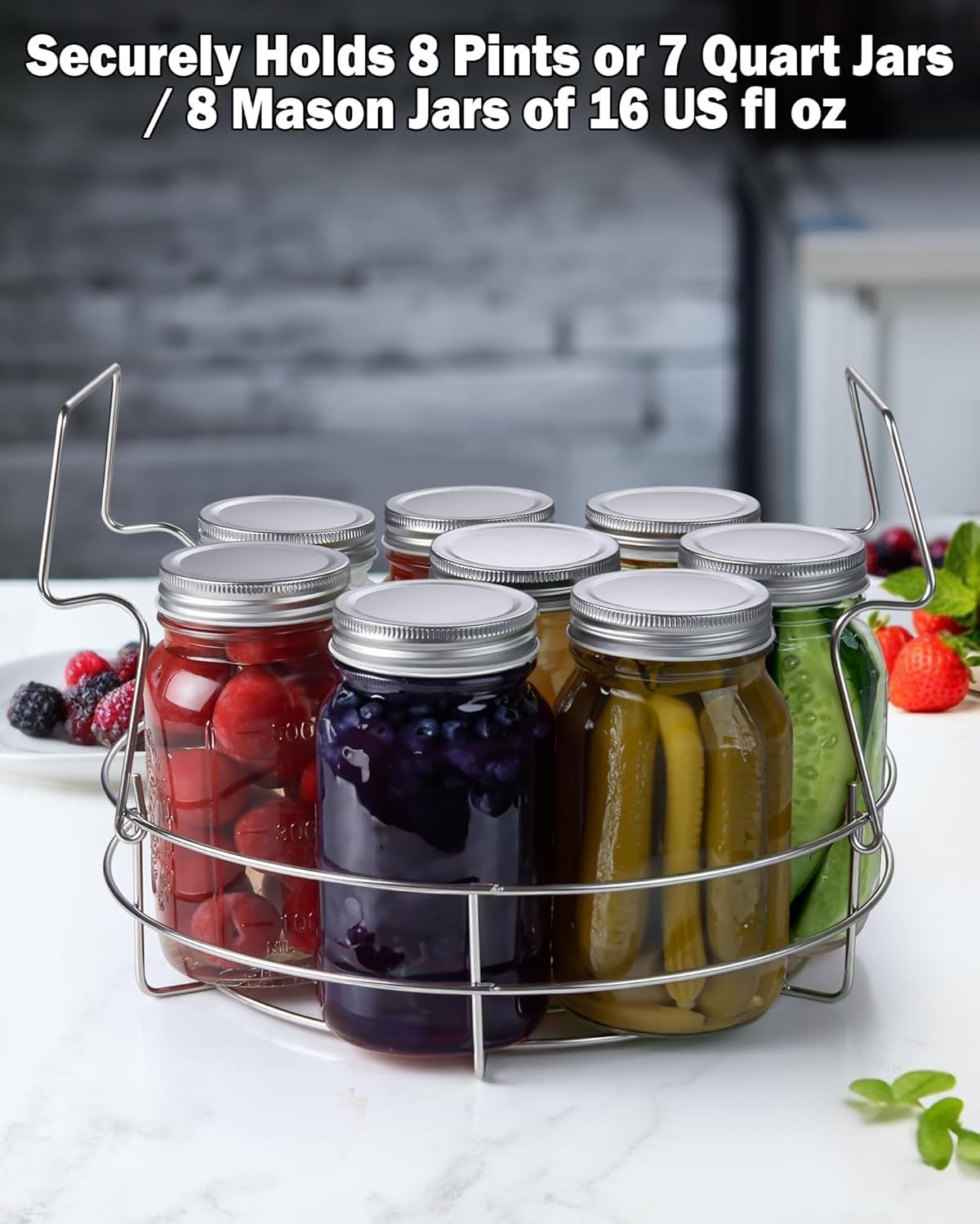 Professional 24 Quart Stainless Steel Stock Pot with Lid, Water Bath Canner w…