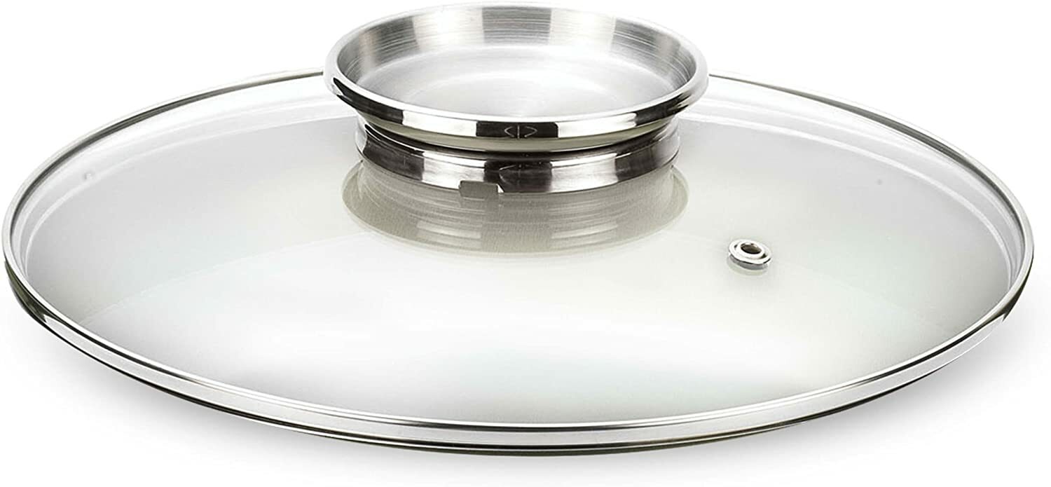 Pensofal 9362 Glass Lid With Stainless Steel Aroma Knob, 7.8-Inches