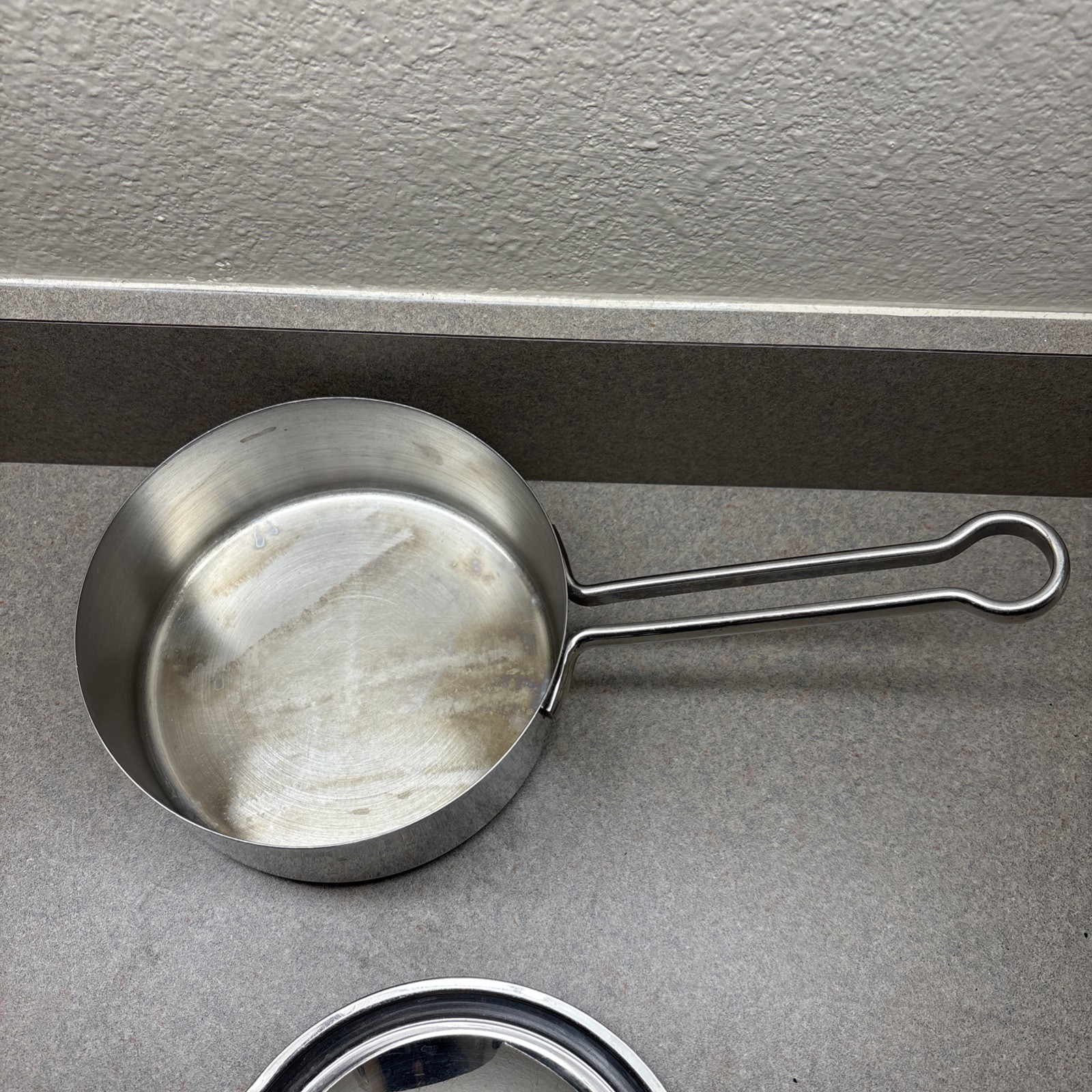 VTG Revere Pro Line 1.5 Qt Copper Core 18/10 Stainless Saucepan 1996 Thailand