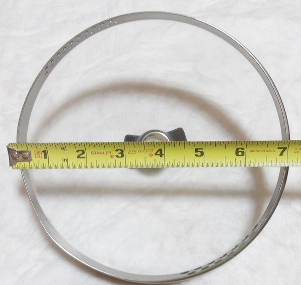 FARBERWARE 7 INCH GLASS STRAINER LID – LID ONLY