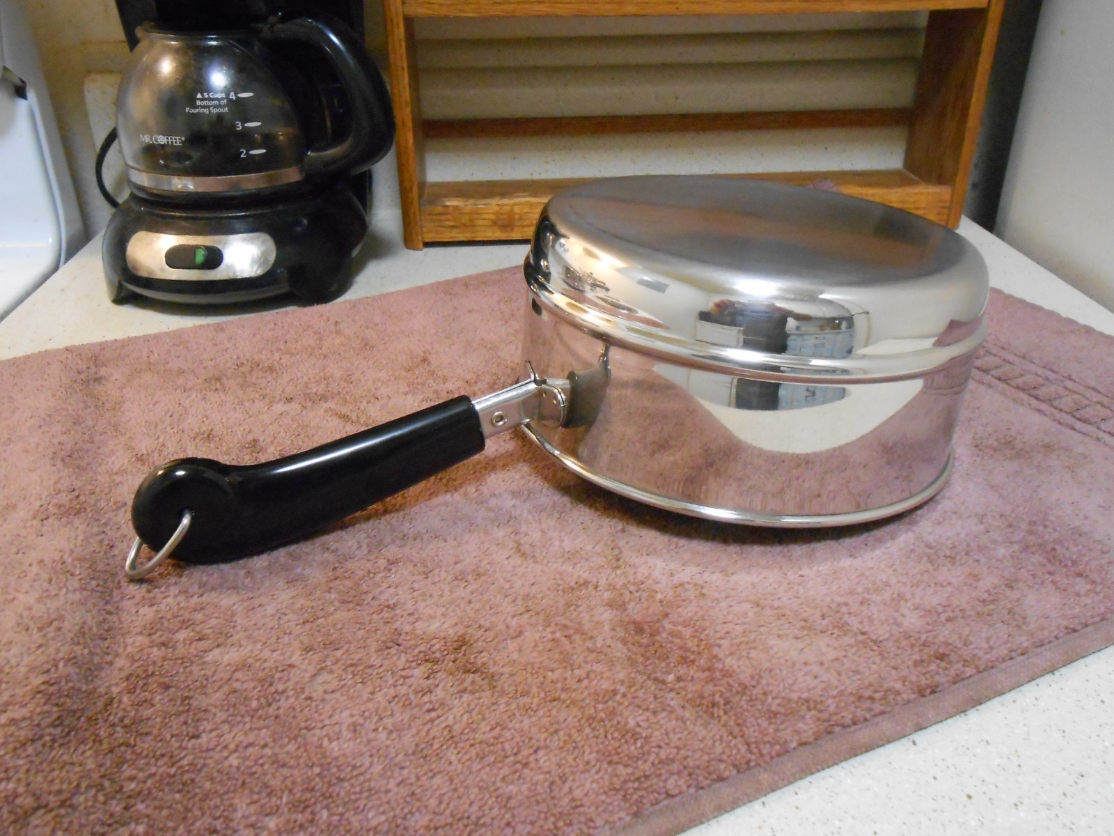 REVERE WARE Double Boiler Insert (fits 2-3 qt. pots, 7 1/4″) Stainless VERY NICE