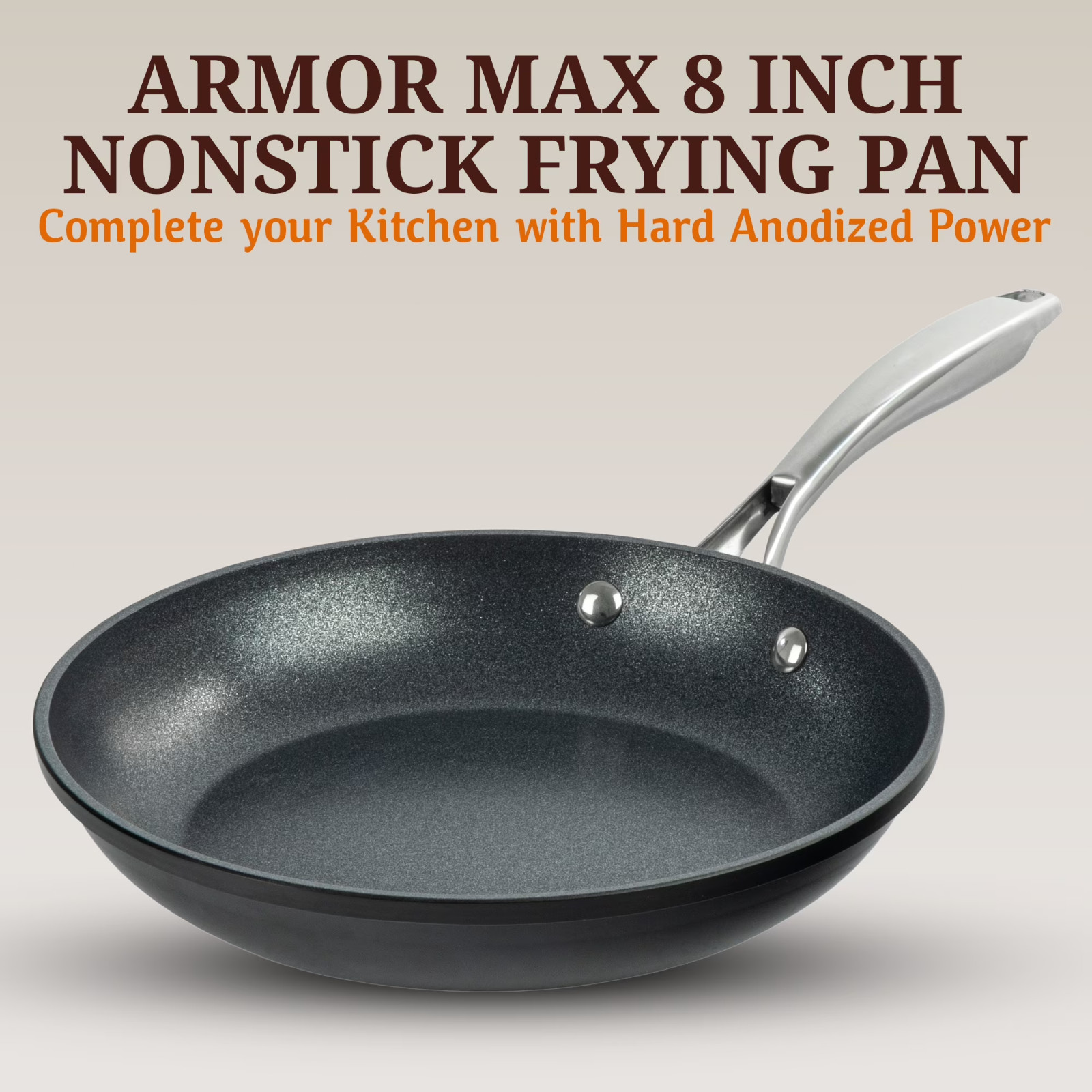 Granitestone Armor Max Nonstick Frying Pan 8″ inch ,Shipping from the USA