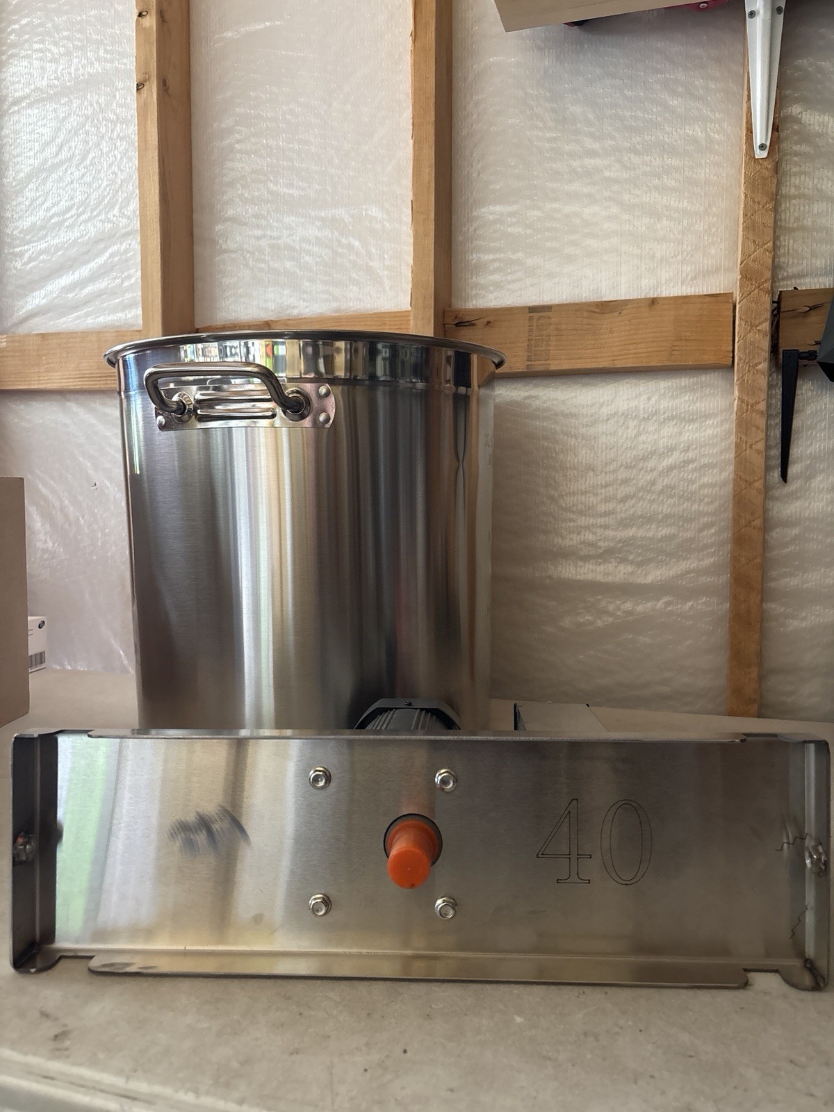 40L Automatic Food Mixer Sauce Stirrer Frying Machine Electric Mixer With Lid