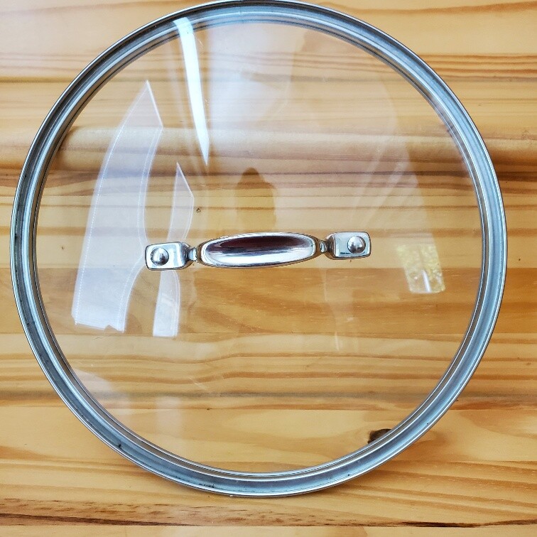 Glass Pot / Pan LID Replacement 10 1/8″ Outer Diameter (9 5/8″ Inner) / Lid Only