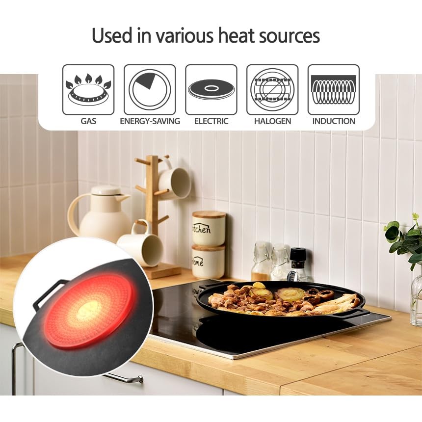 Sisem Korean Bbq 3 Ih Griddle Grill Pan Bag Nonstick Coating All Stovegas