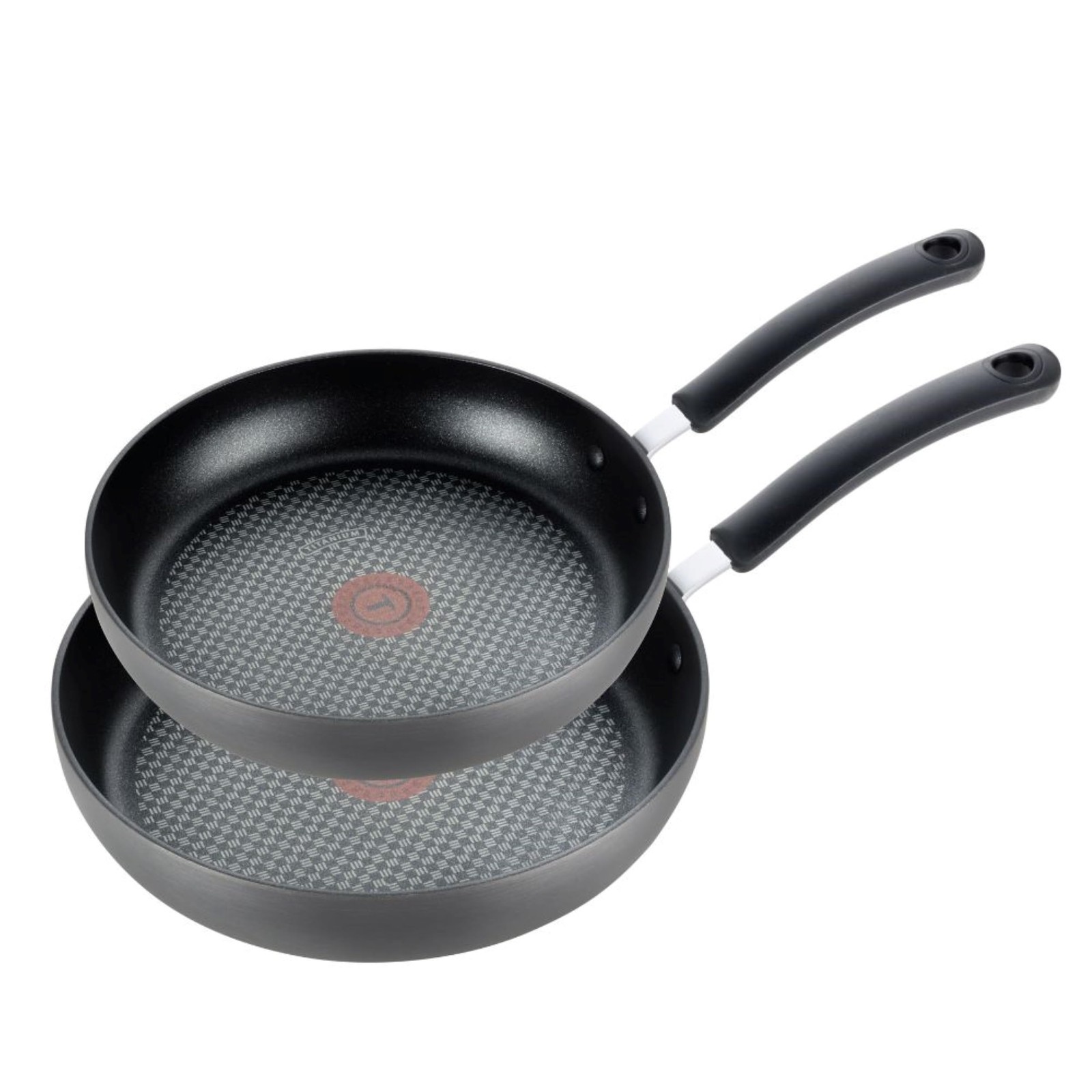 T fal Ultimate Hard Anodized Nonstick Fry Pan Set 2 Piece 10 12 Inch Oven