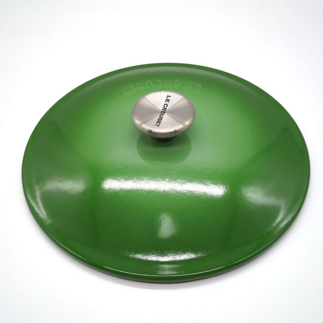 Le Creuset Marmite 22cm 8.2/3″ 2.6L 2.3/4qt Rosemary Green Cast Iron USED