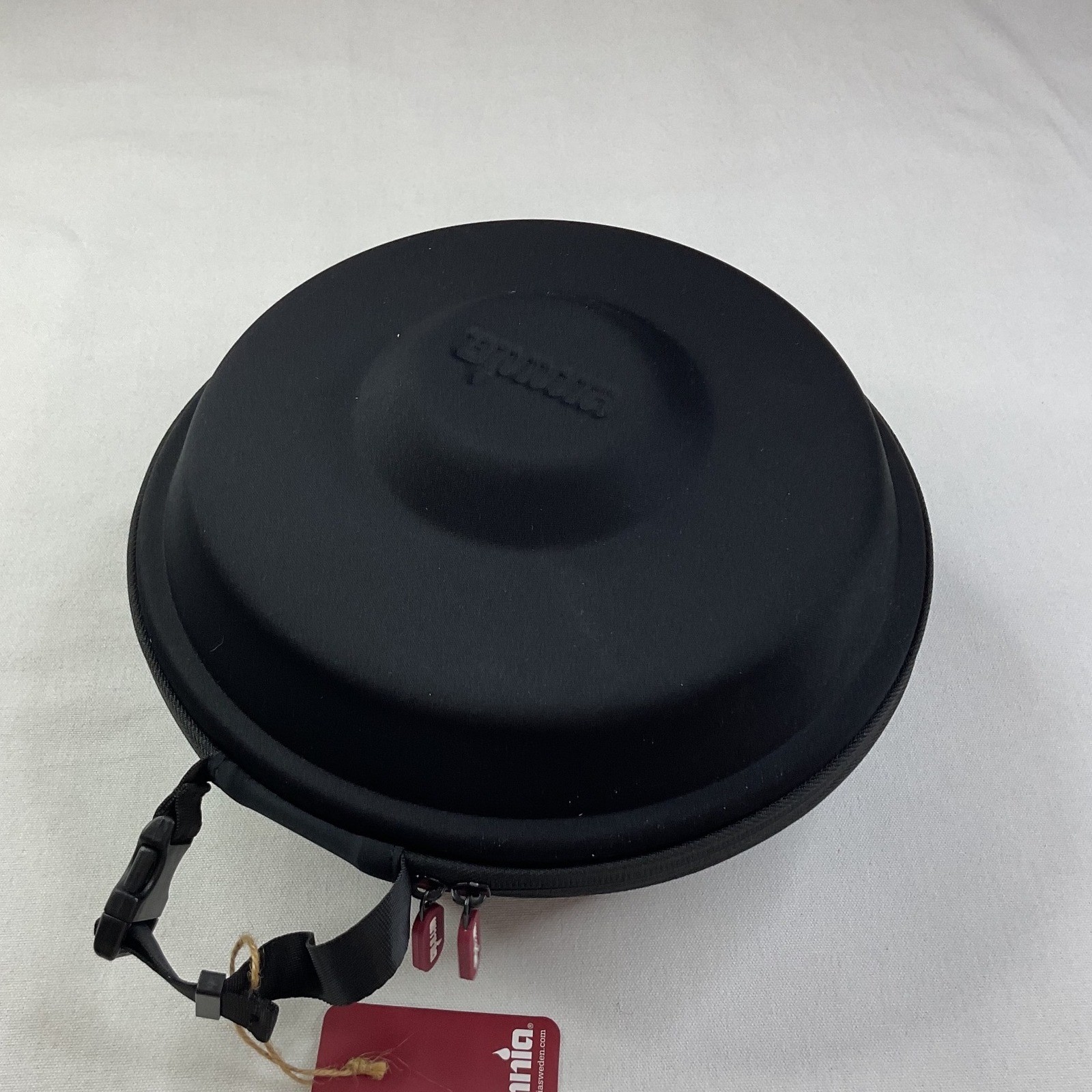 Omnia Sweden Stovetop Oven Kit with Ceramic Pan Silicone Molds and Case camping