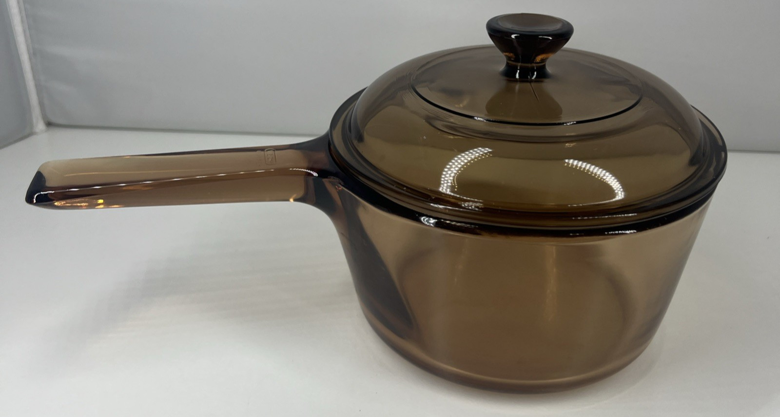 Corning Vision USA Cookware Amber 1L Saucepan With Lid, USA