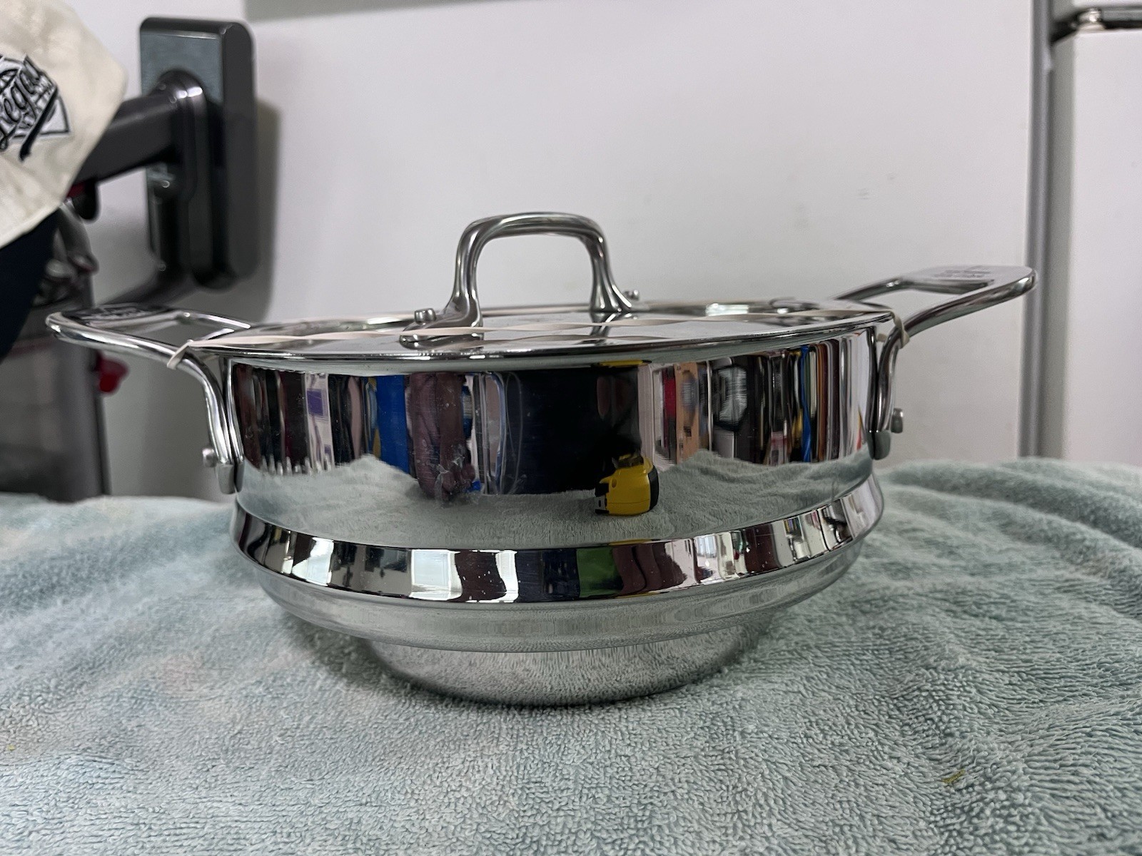 All-Clad Stainless Steel All-Purpose 3-quart Steamer Insert with Lid Silver 8”