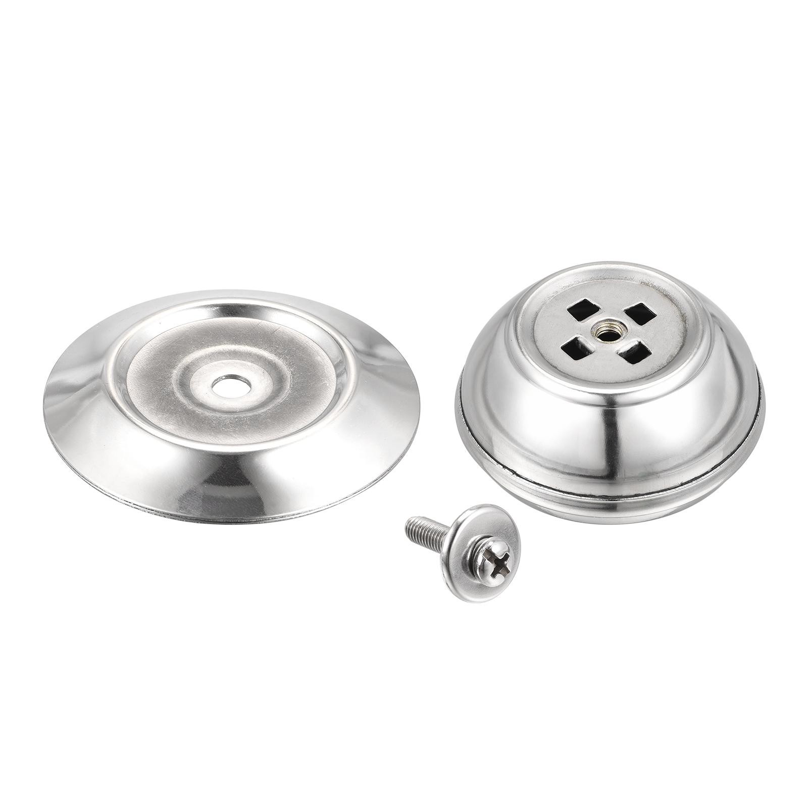 Universal Lid Pot Knob, Stainless Steel 62x56x28mm for Pan Lid, 4pcs
