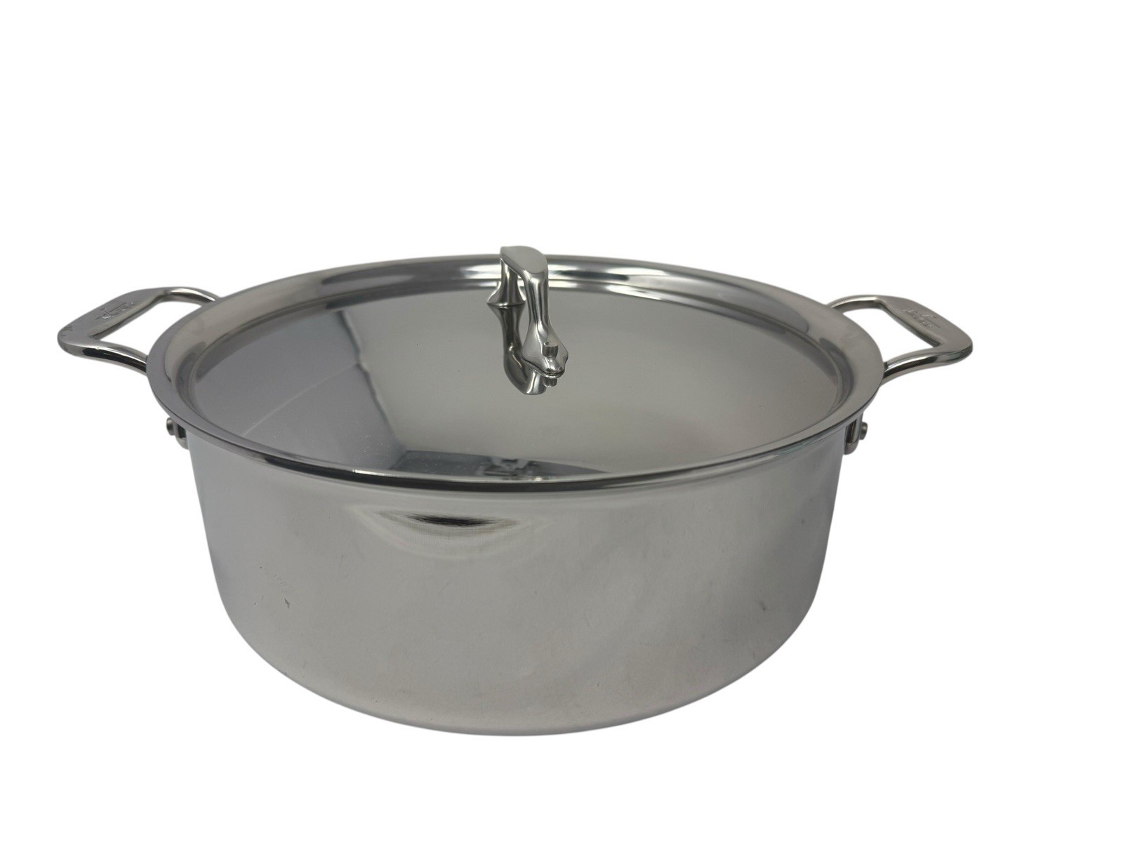 All-Clad D3 3-Ply Stainless Steel Stockpot 6 Qt Induction Oven Broiler Safe 600F