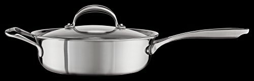 KitchenAid KC2C35EHST 5-Ply Copper Core 3.5 quart Saute with Helper Handle & …