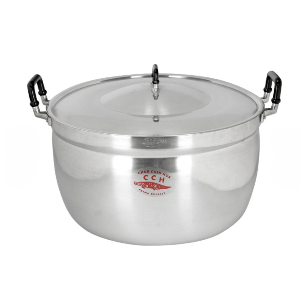Thai traditional crocodile brand aluminum cooking pot set size 16-26 cm