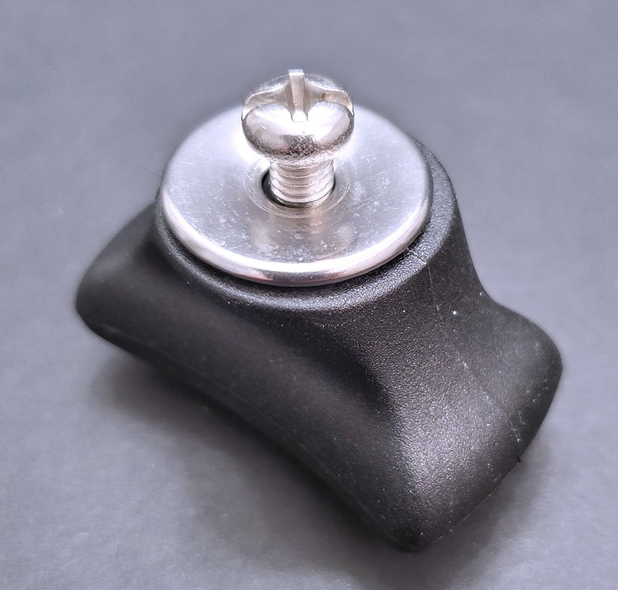 1 NEW – OEM Farberware Replacement Knob For Glass Lid Black Rectangle Shape