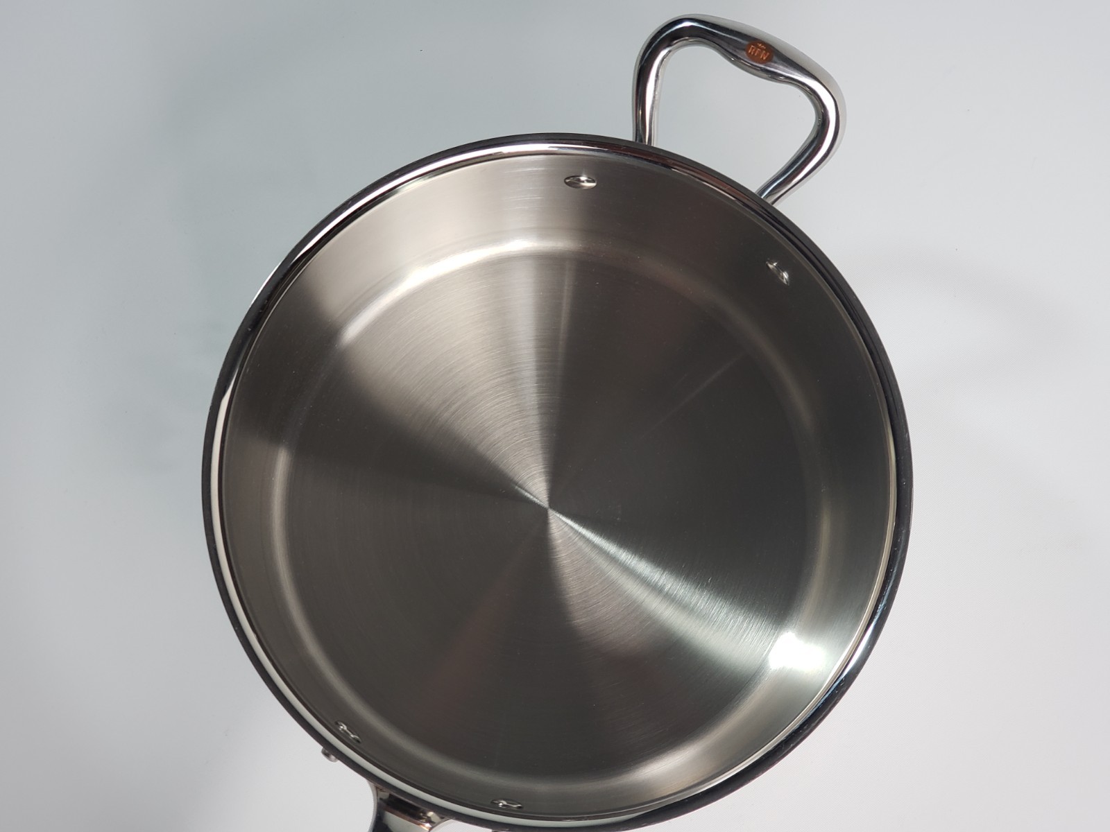 4 Quart Saucepan Stainless Steel & Copper Core RFN by RUFFONI Pot Lid CRA2210YL