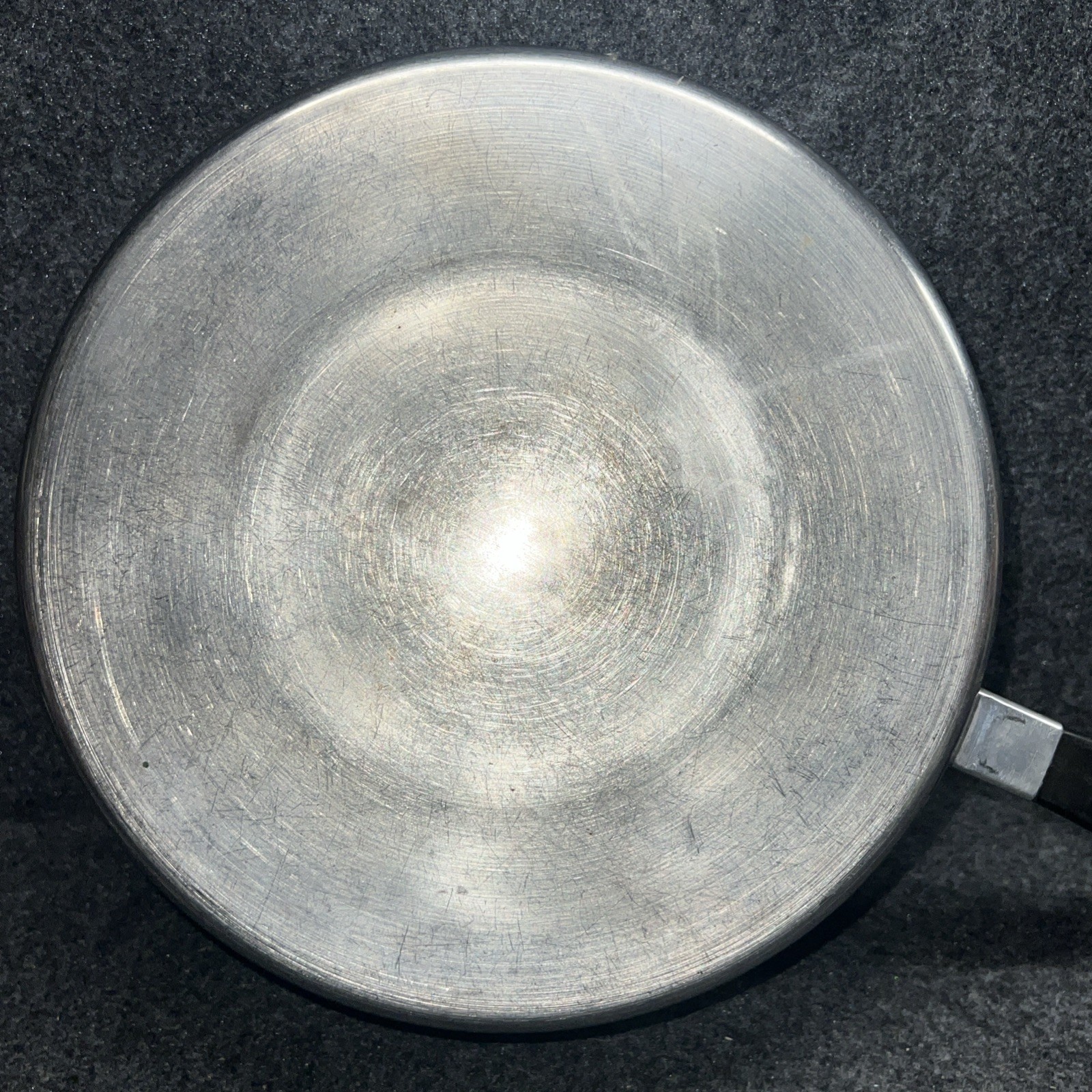 Vintage Kitchen Craft 9 1/2 in Sauté Pan With Lid 3 Ply 18-8 USA