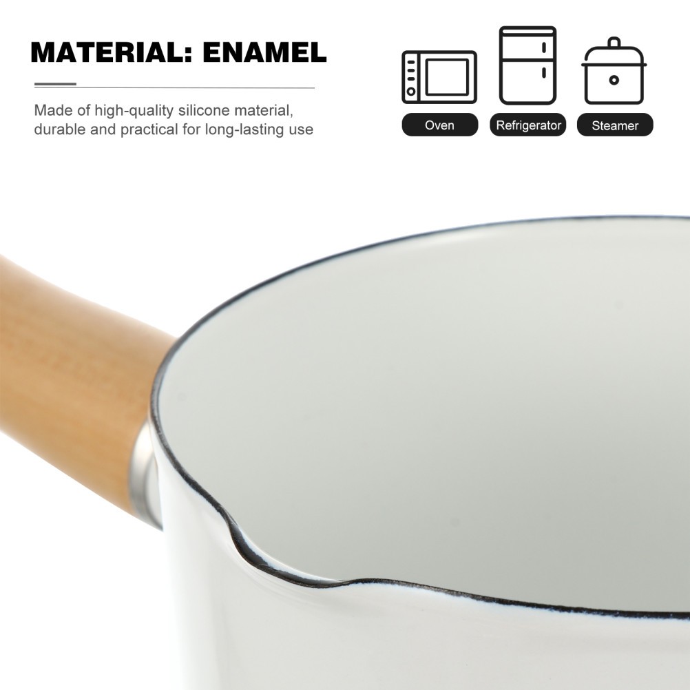 Handle Heat Pot Small Cup Cooking Cup Soup Bowl Western Sauce Pot