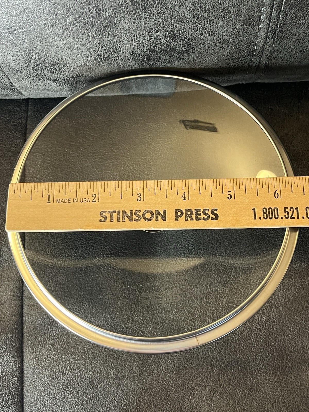 Chantal Glass Replacement Lid 6 3/4″ For 6.25” Pot Or Pan LID ONLY