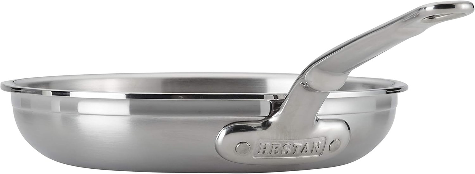 Probond 8.5-Inch Stainless Steel Frying Pan – Induction Ready Cookware
