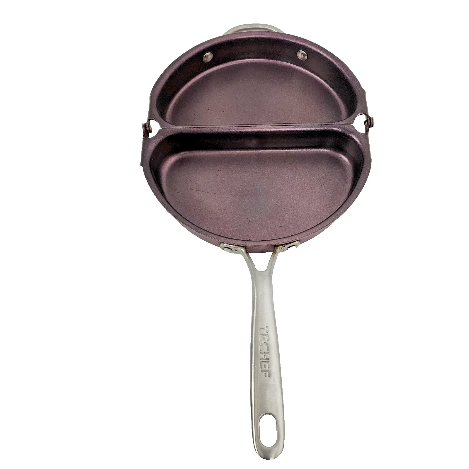 TECHEF Frittata and Omelette Pan Double Sided Folding Egg Pan