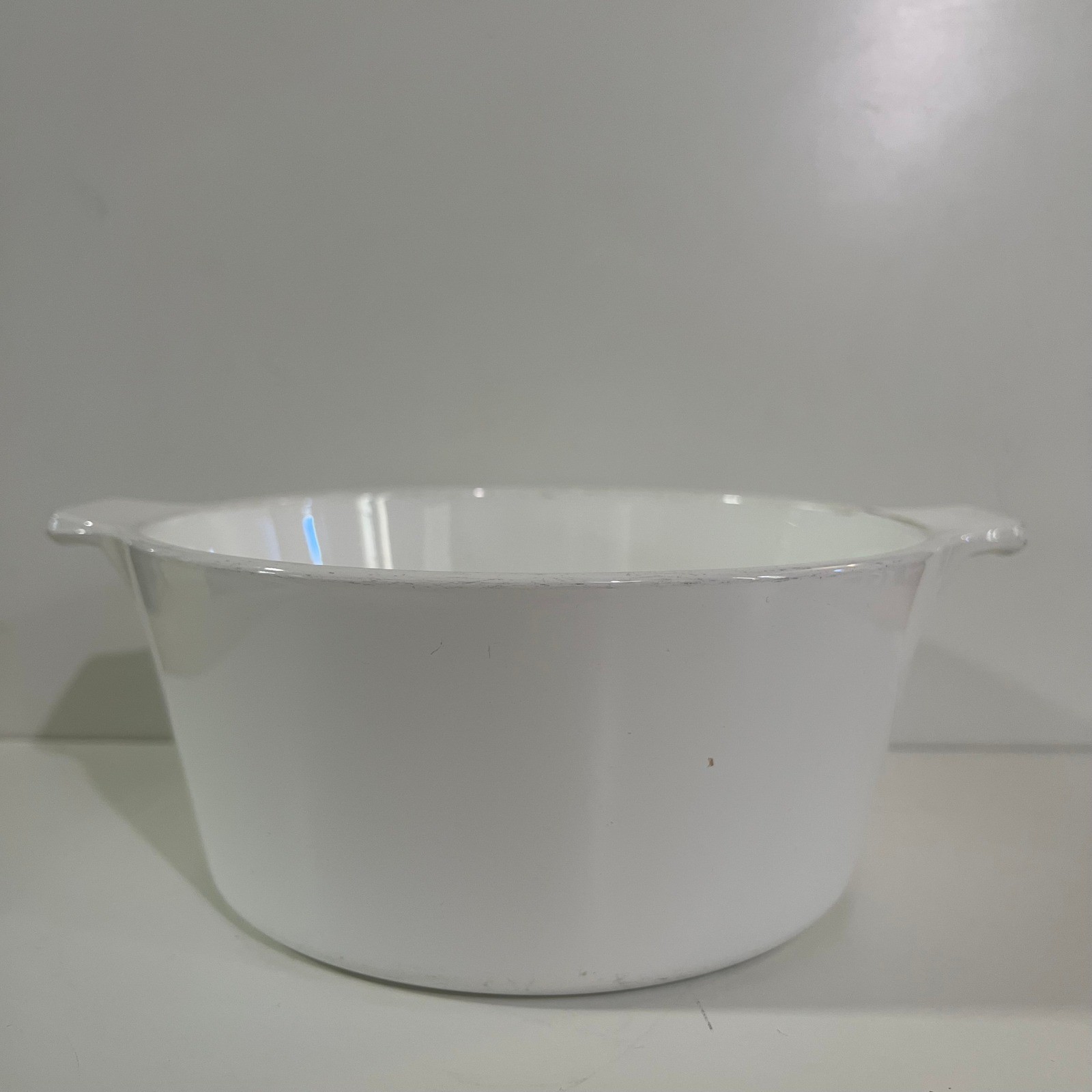 Vintage CorningWare Buffet Server 1.75 qt Just White b-1 3/4 NO LID Made in USA