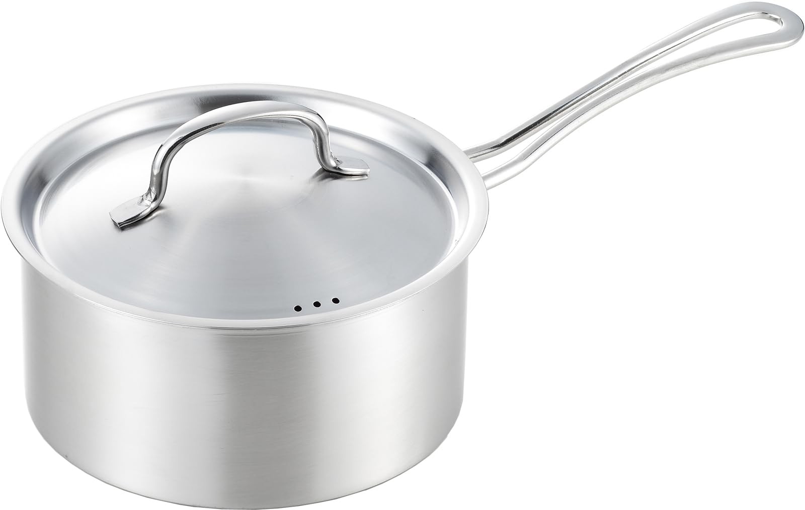 Yoshikawa Saucepan, 18cm, 2.3L, with Lid, Induction Cookware, Cook Chef YJ3695