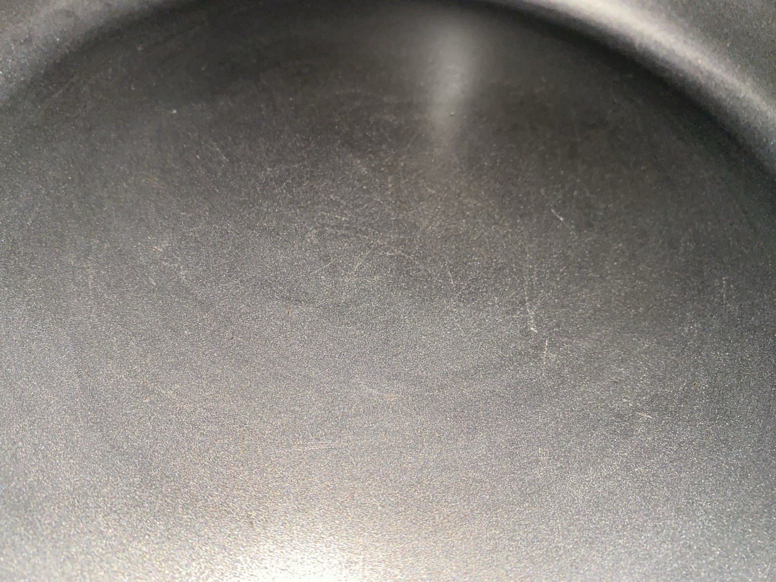 WearEver 10 in Nonstick Stainless Steel Deep Skillet w Glass Lid Silver/Black