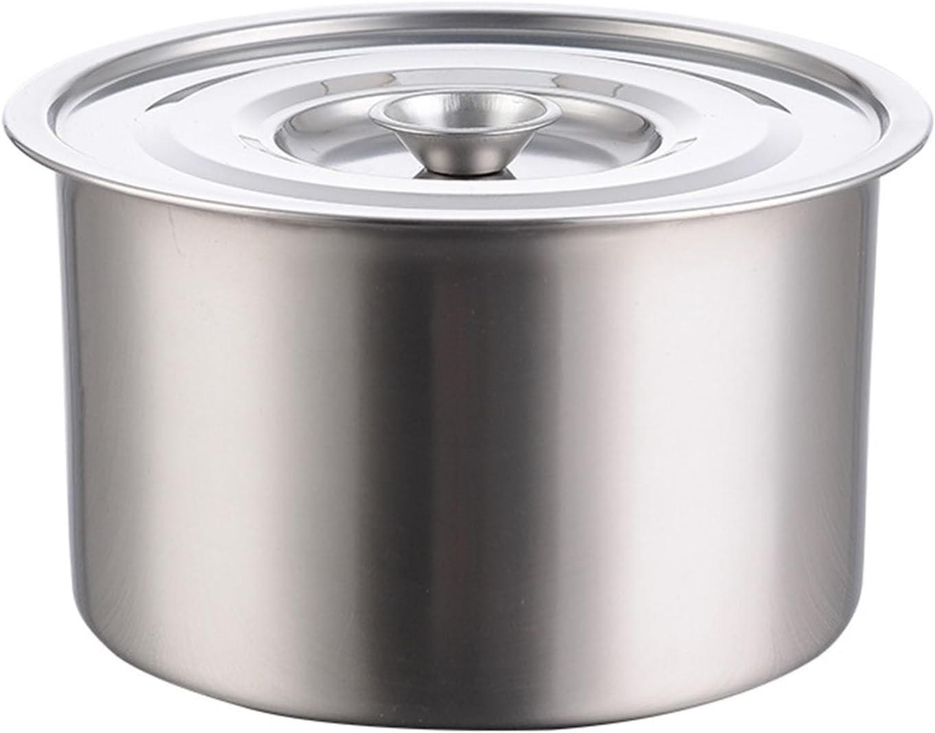 Stock Pot with Lid, Stainless Steel Heavy Duty Induction Cooking Pot