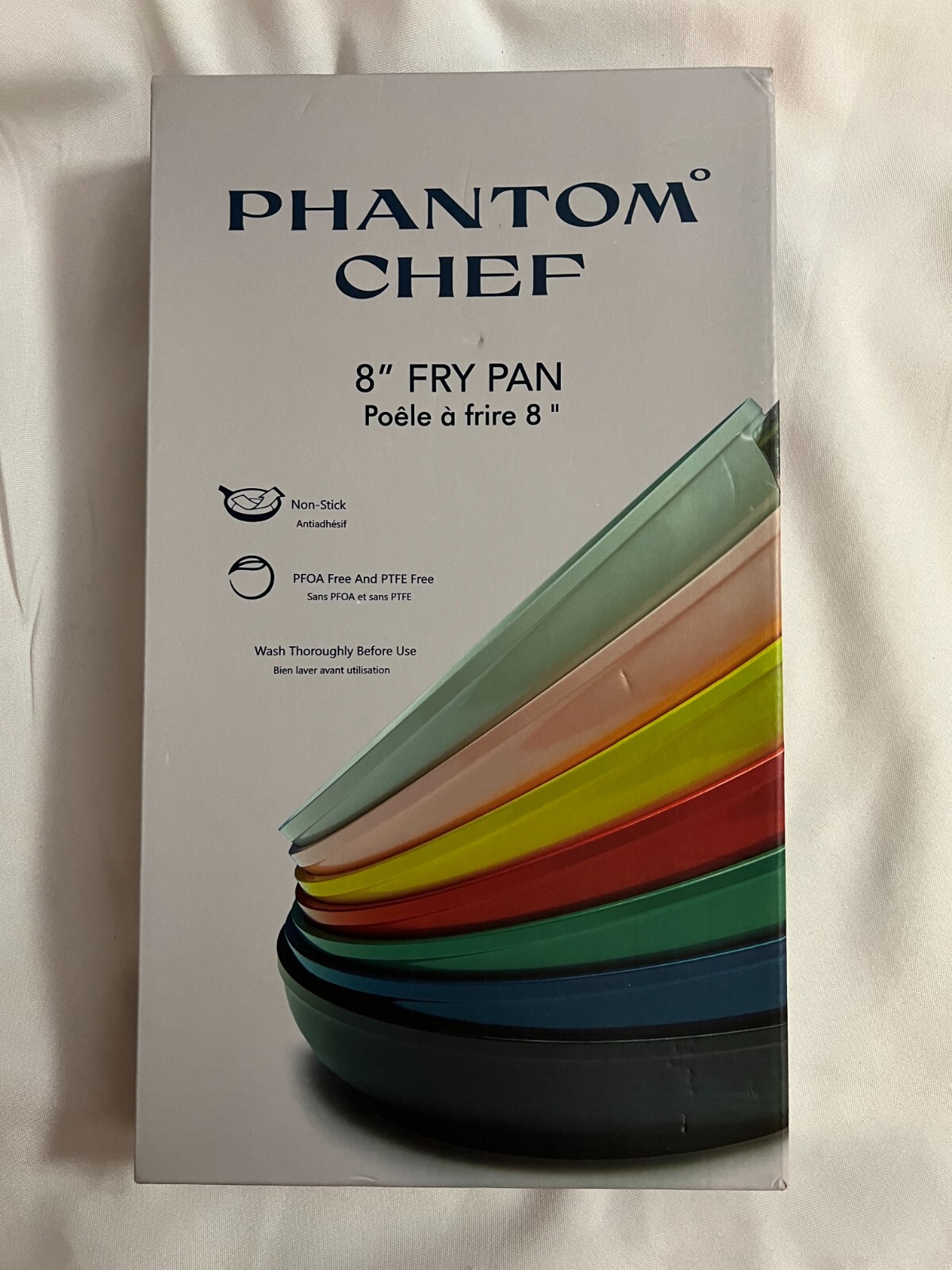 Phantom Chef 8″ Fry Pan Non Stick Frying Pan Dark Blue NEW IN BOX