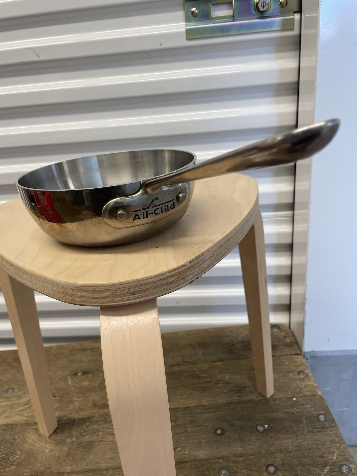 Handy Size All Clad D3 1 Qt Saucier Pan