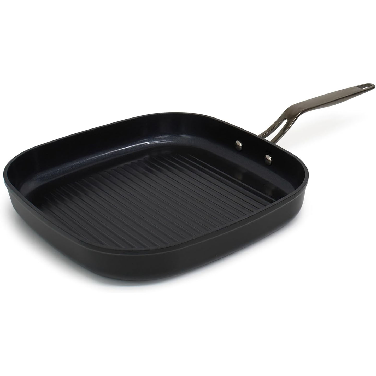 Blu. Cookware 11” Nonstick Grill Pan Griddle, Non-Toxic, PFA/PFOA Free Cookware