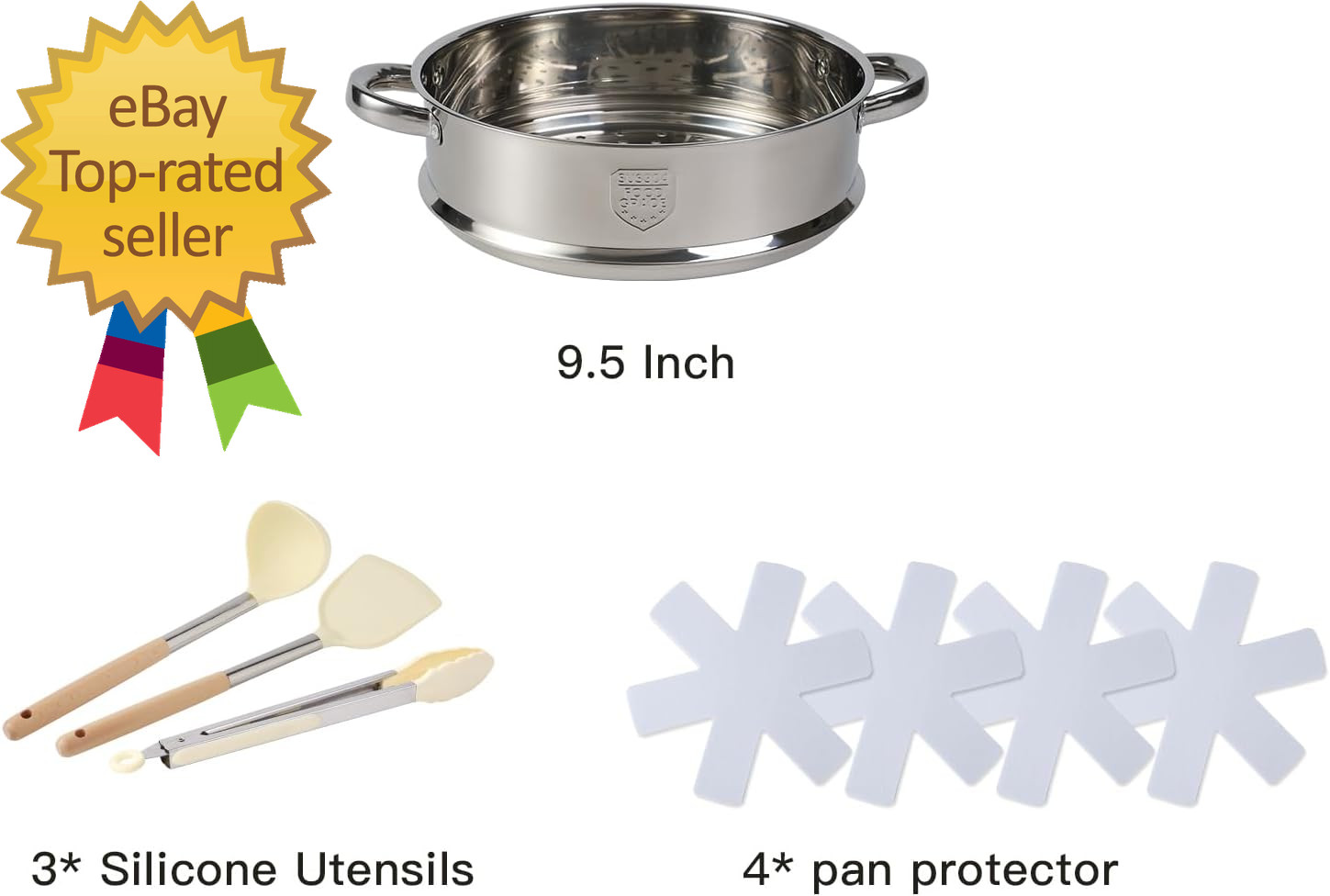 16PCS Pots and Pans Set Non Stick Cookware Set Nonstick